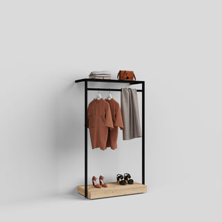 kleiderstangensystem-ladenbausystem-ontario-b103-schwarz-mit-podest-boutique