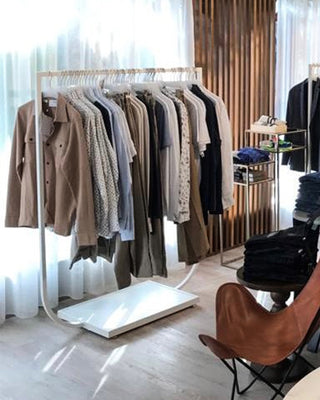 Konfektionsständer-Mittelraumständer-Kleiderständer-für-Boutique