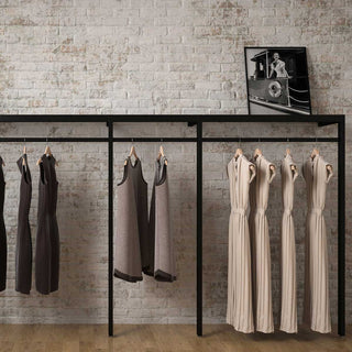 Kleiderstangensystem-Kleiderstange-Wand-Ladenbausystem-Glasgow-Textil