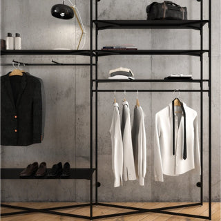 Ladenbausystem Slimline Wandsystem, Fashion, Style 3-Ladenbausysteme-Mandai Design-Mandai Design